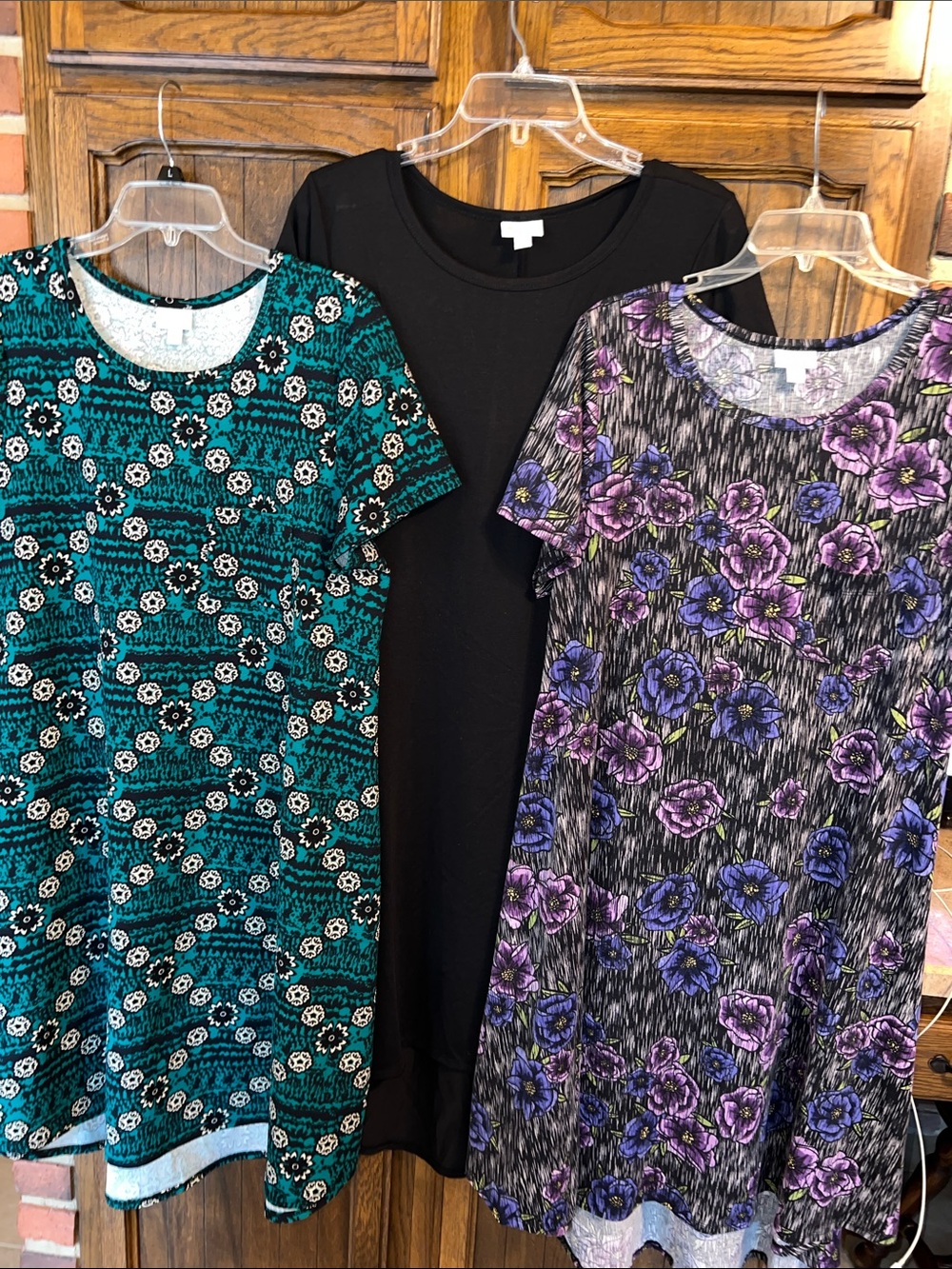 Lularoe Carly 3 Dresses large